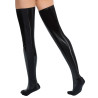Black Level Cuissardes Vinyl Bed Boots Noire